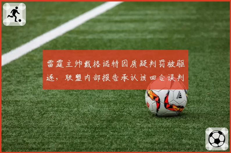 雷霆主帅戴格诺特因质疑判罚被驱逐，联盟内部报告承认该回合误判