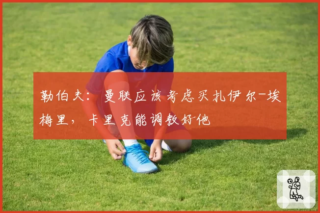 勒伯夫：曼联应该考虑买扎伊尔-埃梅里，卡里克能调教好他
