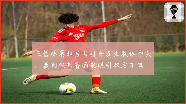 王哲林暴扣后与对手发生肢体冲突，裁判仅判普通犯规引双方不满